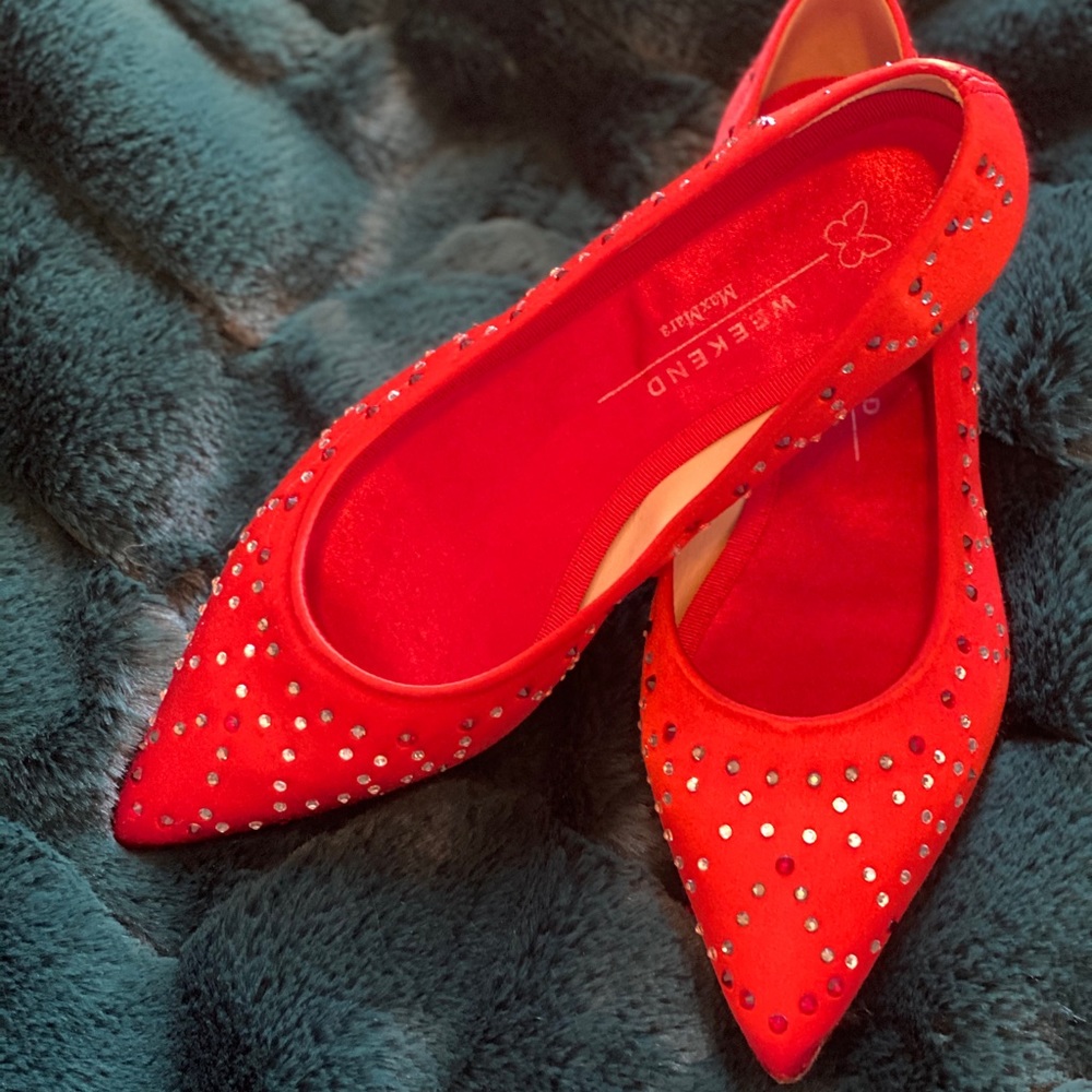 MaxMara Swarovski Embellished Woman shoes